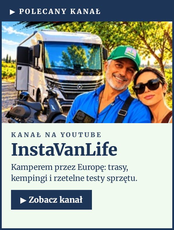 InstaVanLife – kanał o podróżach kamperem na YouTube